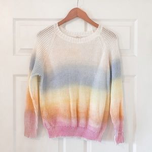 Rainbow Tie Dye sweater